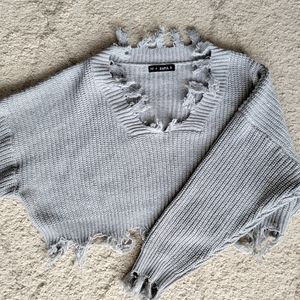 Cropped sweater